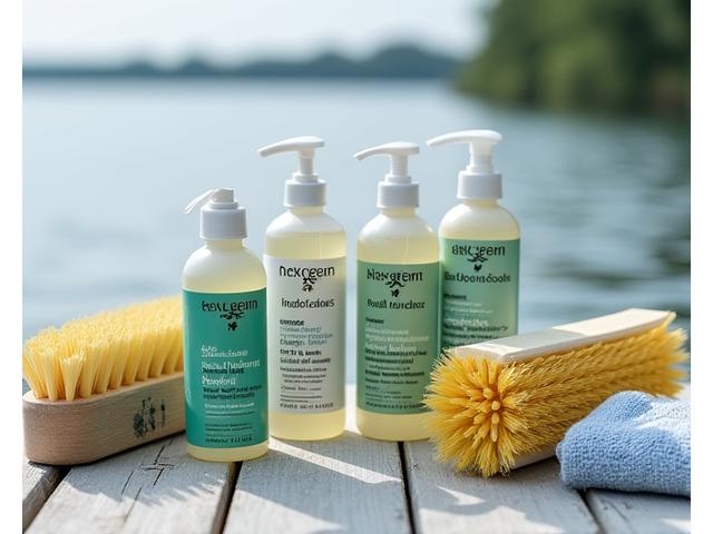 Eco-friendly boat and gear cleaning supplies