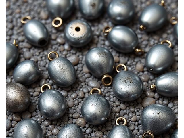 Assortment of lead-free fishing weights and sinkers