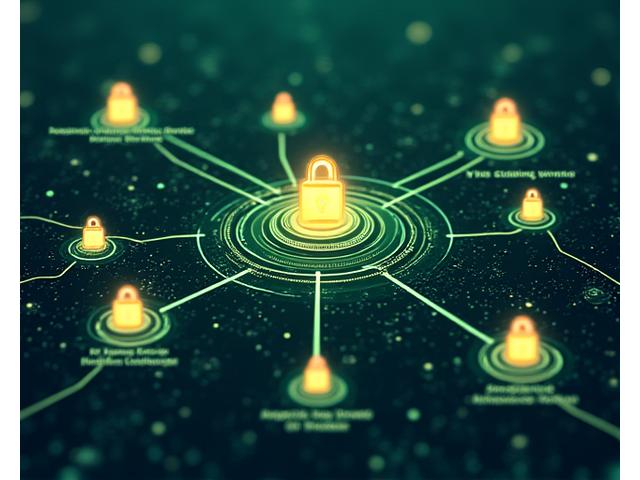 Visual representation of data flow and sharing with padlock icons, illustrating secure pathways between Anaconda Angling and trusted partners, using brand colors.